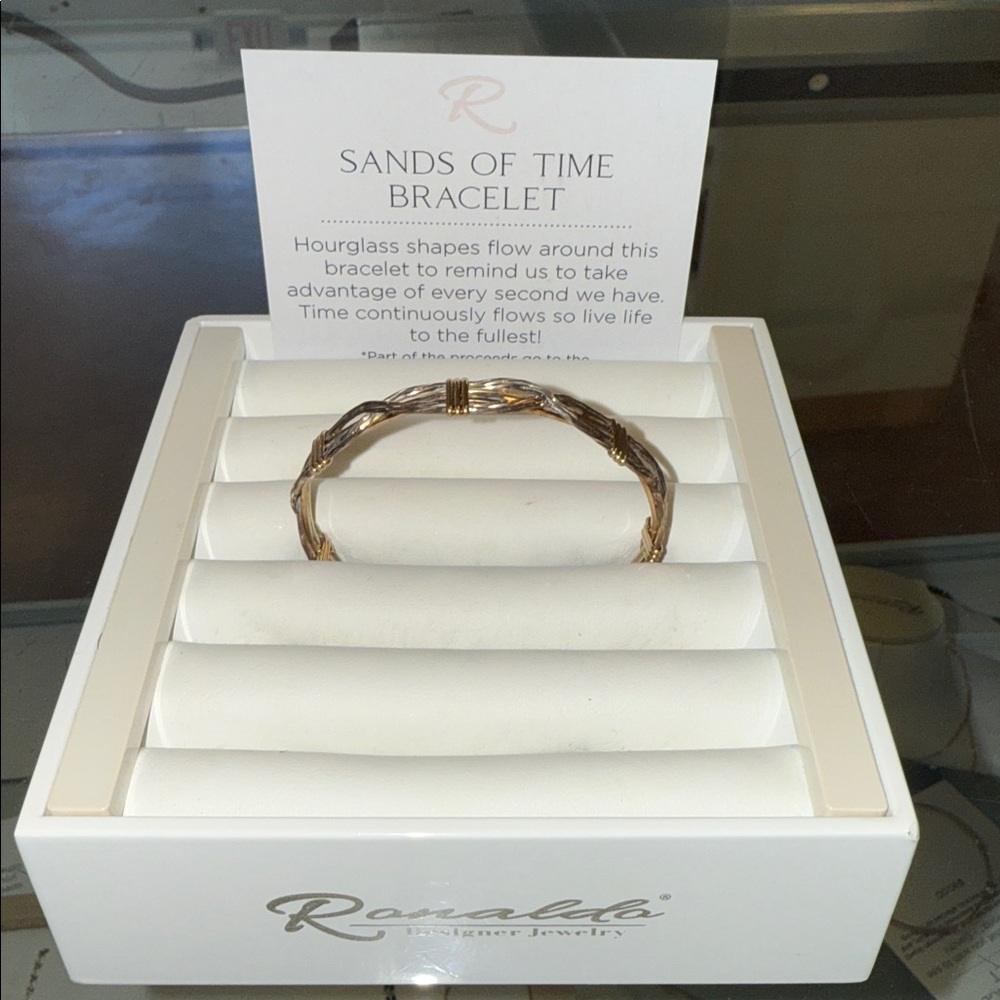 Ronaldo Sands of Time Bracelet - Gold and Silver